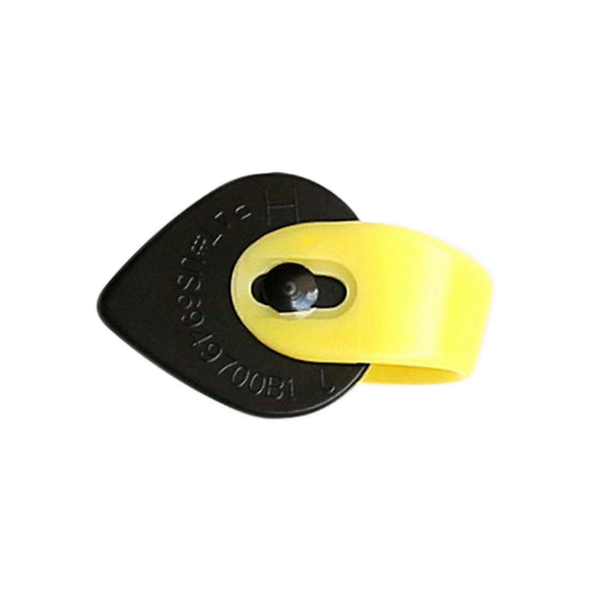 Fred Kelly Picks D5TZ-L-3 Delrin Bumblebee Teardrop Left Light Guitar Pick