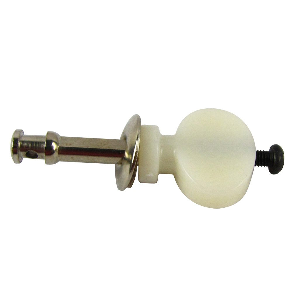 FLEOR White Ukulele Tuning Pegs Pin Machines Tuners Pack of 4