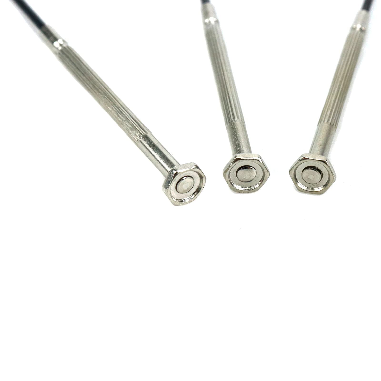 Risbay 3PCS Wind Instrument Screwdriver Metal Flathead Screwdrivers Wind Instrument Screwdriver Repair Tool for Clarinet Flute B