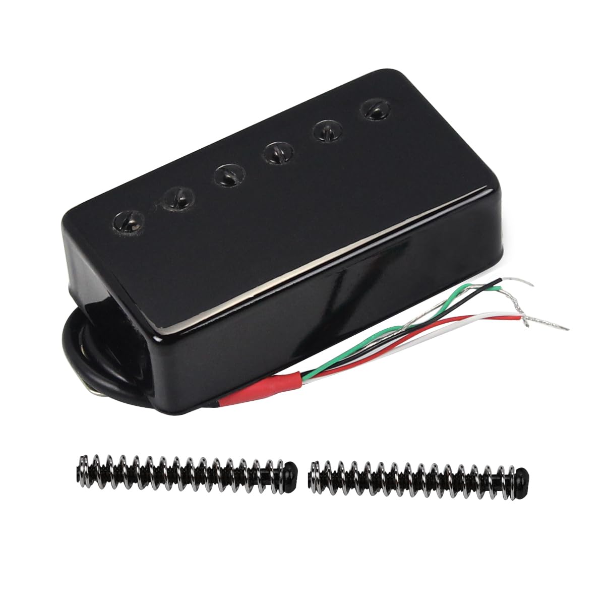 Fleor Humbucker Pickup Ceramic Guitar Neck Pickup Black Fit Lp Style Electric Guitar
