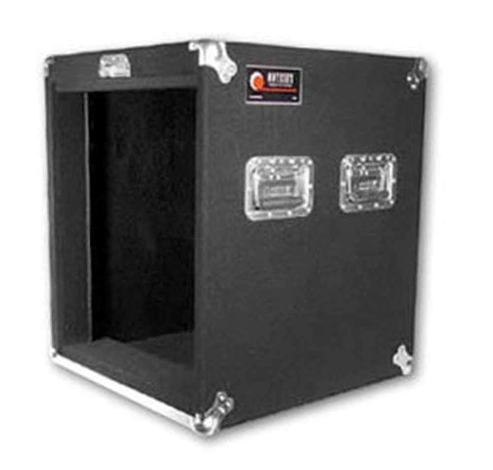 Pro 12U Carpeted Amp Rack Case