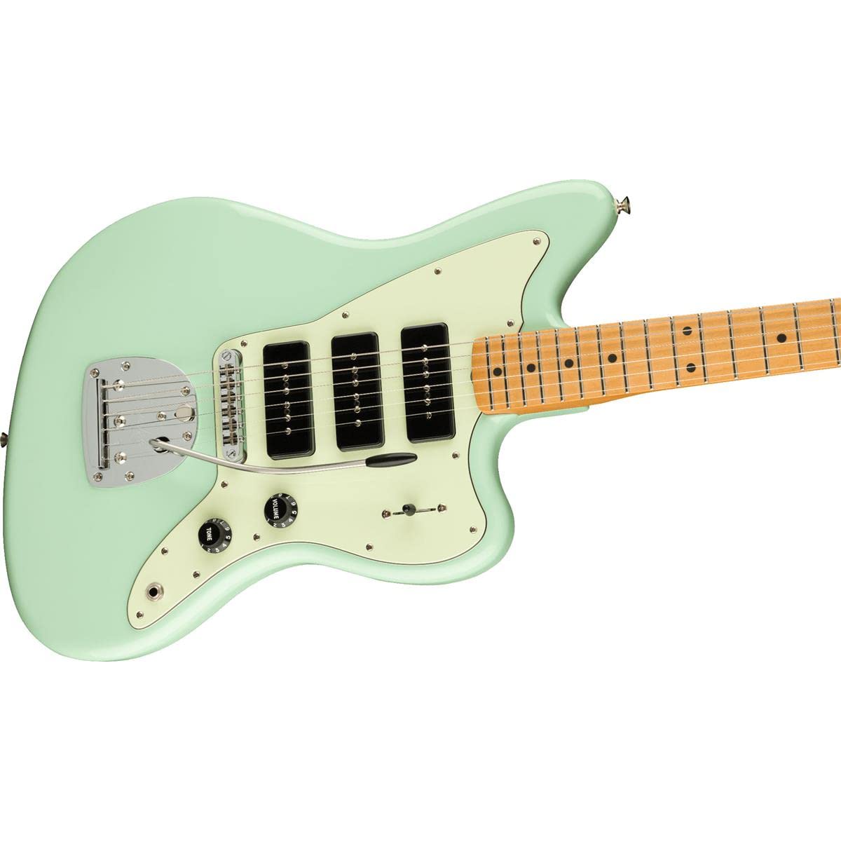 Fender Noventa Jazzmaster, Maple Fingerboard, Surf Green