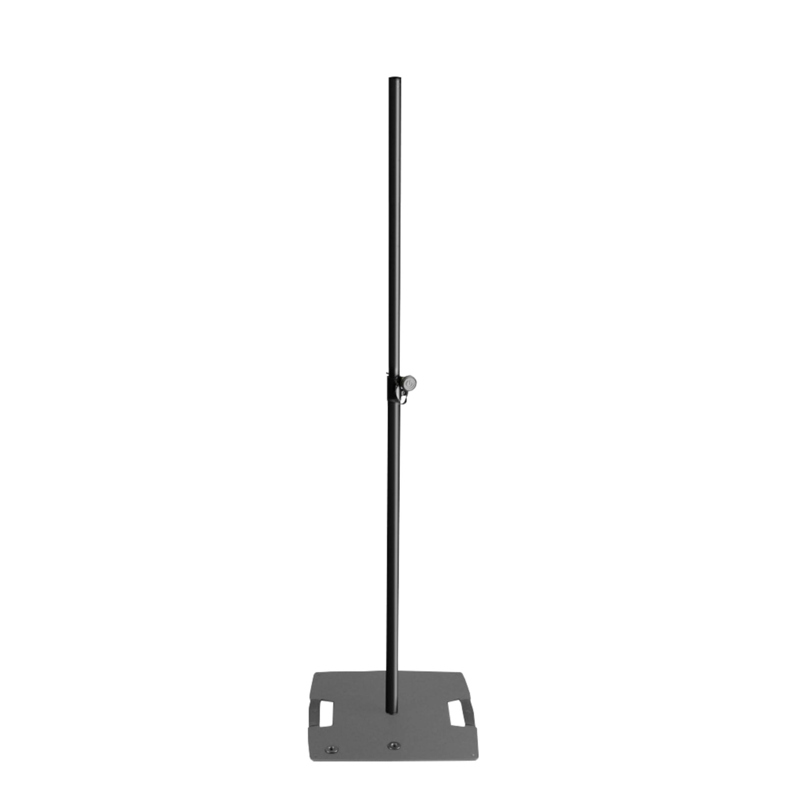Gravity Lighting Stand GLS 431 B Lighting Stand with 3-Position Square Steel Base for Stage and Events, Black