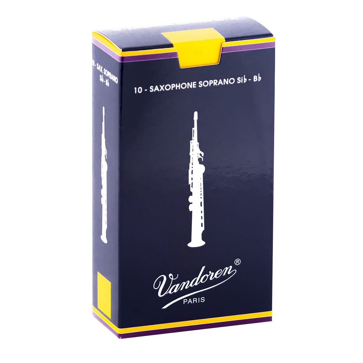 Vandoren SR202 Soprano Sax Traditional Reeds Strength 2; Box of 10
