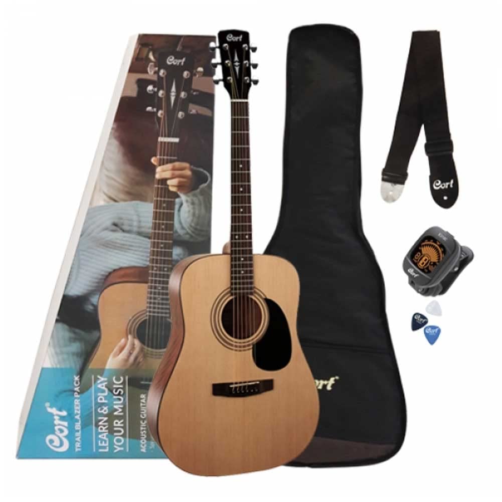 Cort Acoustic Guitar Pack Cap-810 Open Pore