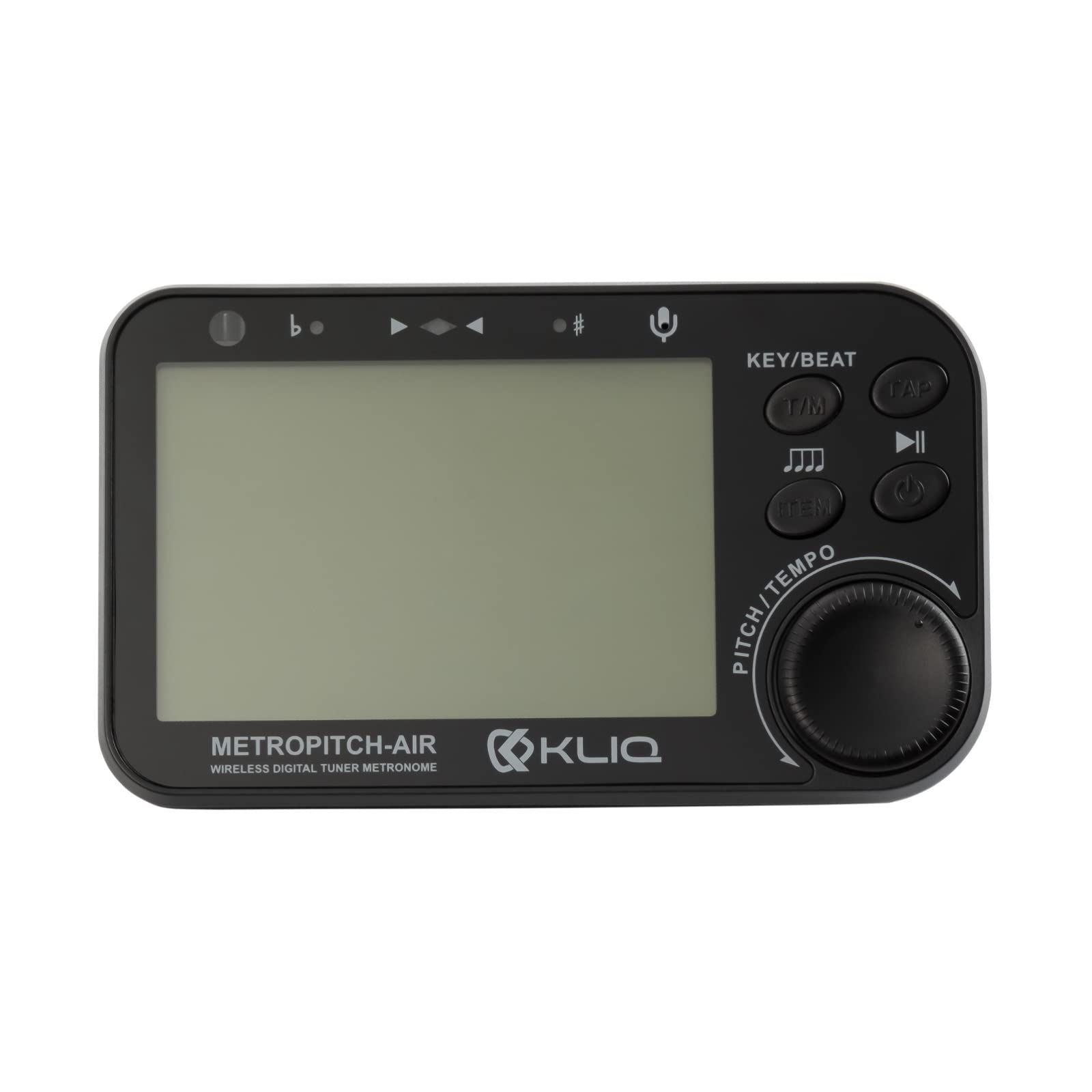 KLIQ MetroPitch - Metronome Tuner for All Instruments - with Guitar, Bass, Violin, Ukulele, and Chromatic Tuning Modes (MetroPit