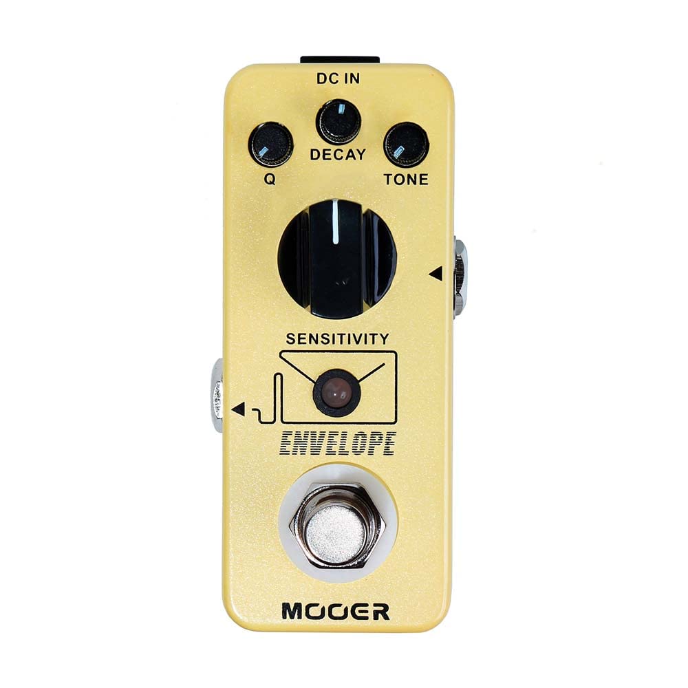 MOOER - Analog envelope filter, dynamic automatic Wah pedal, exaggerated funk, subtle and sensual, static frequency filter effec