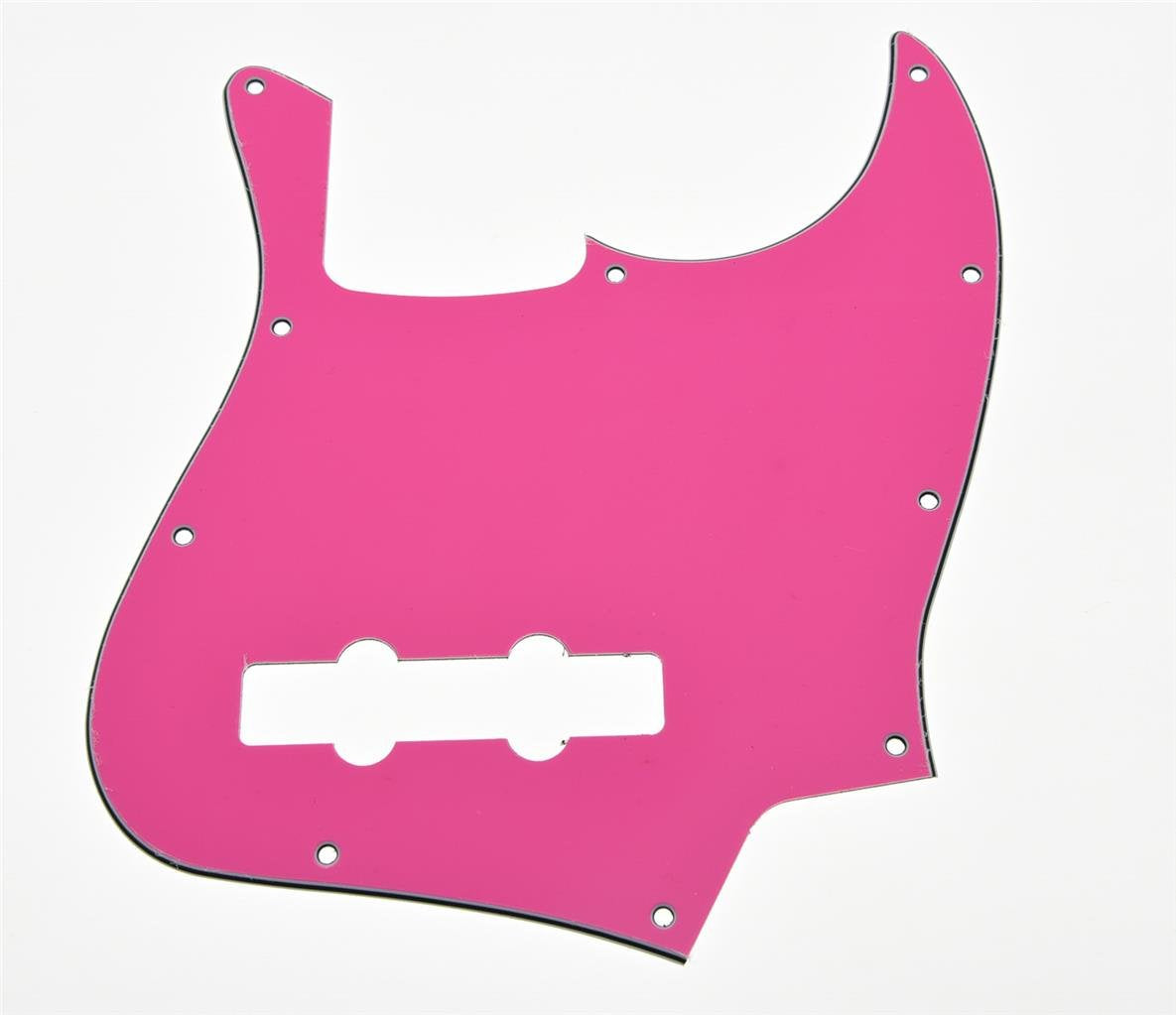 Dopro Jazz Bass J Bass Pickguard For Usa/Mexican 4 String Fd Jazz Bass Pink 3 Ply