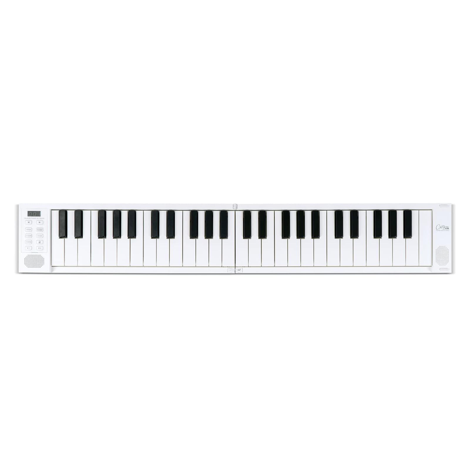 Midiplus Folding Electronic Piano 49 Keys Midi Keyboard Controller Portable With 128 Tones, 30 Demo Songs, 128 Rhythm, Bpm Contr