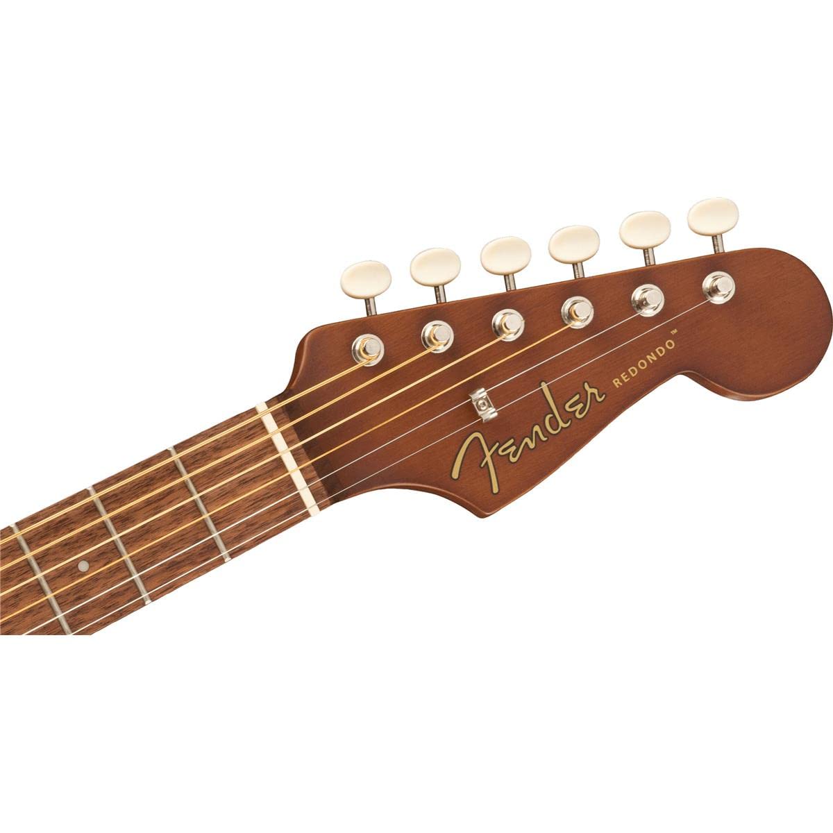 Fender Redondo Mini Acoustic Guitar, with 2-Year Warranty, Sunburst, Maple Fingerboard, with Gig Bag