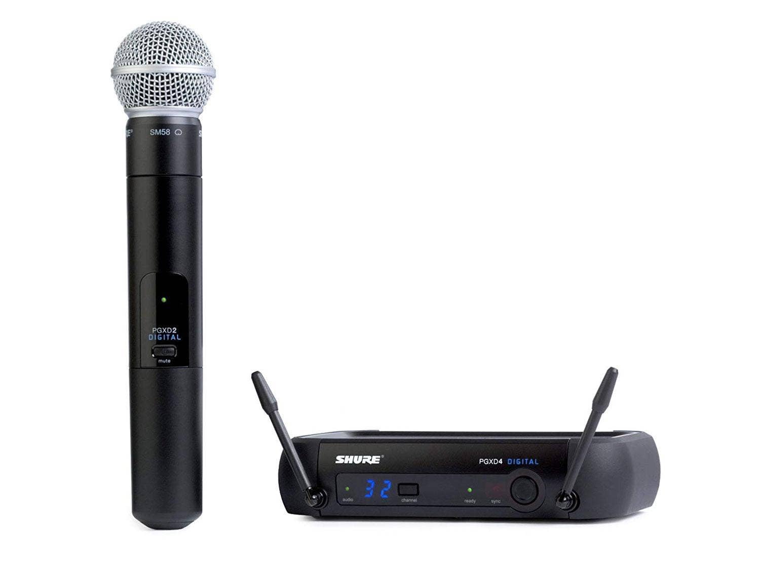 Shure PGXD24/SM58-X8 Digital Handheld Wireless System with SM58 Vocal Microphone