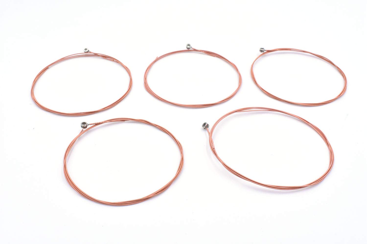 5Pcs Acoustic Guitar A Strings Well Balanced Light Tension Resistant Rust Prevent Brass Acoustic Tone A-5Th (A-5Th)
