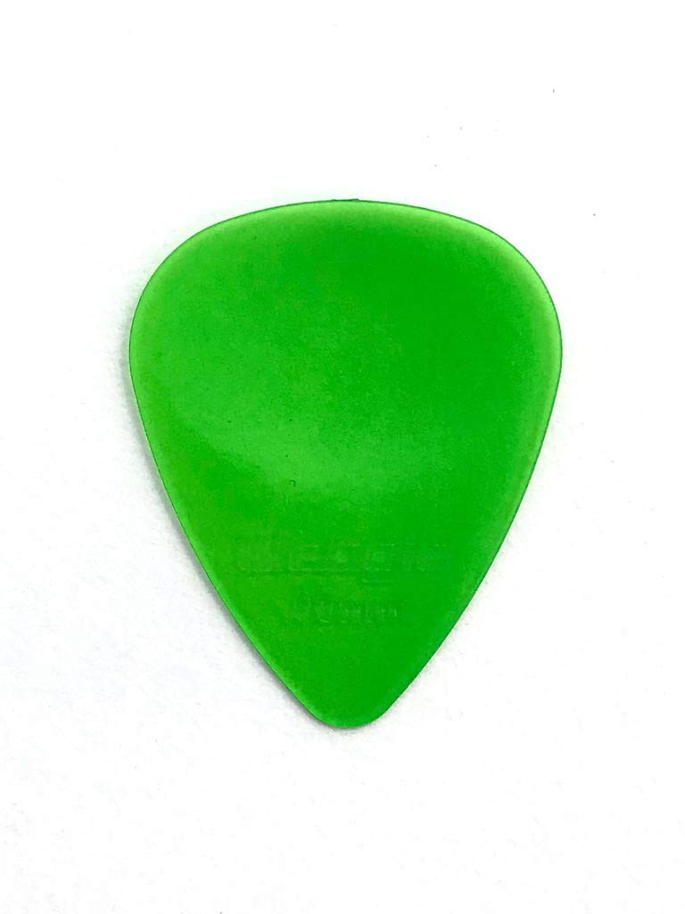 Wedgie Wcpp60 0.60Mm Wedgie Clear Pick, 12 Pack, Green