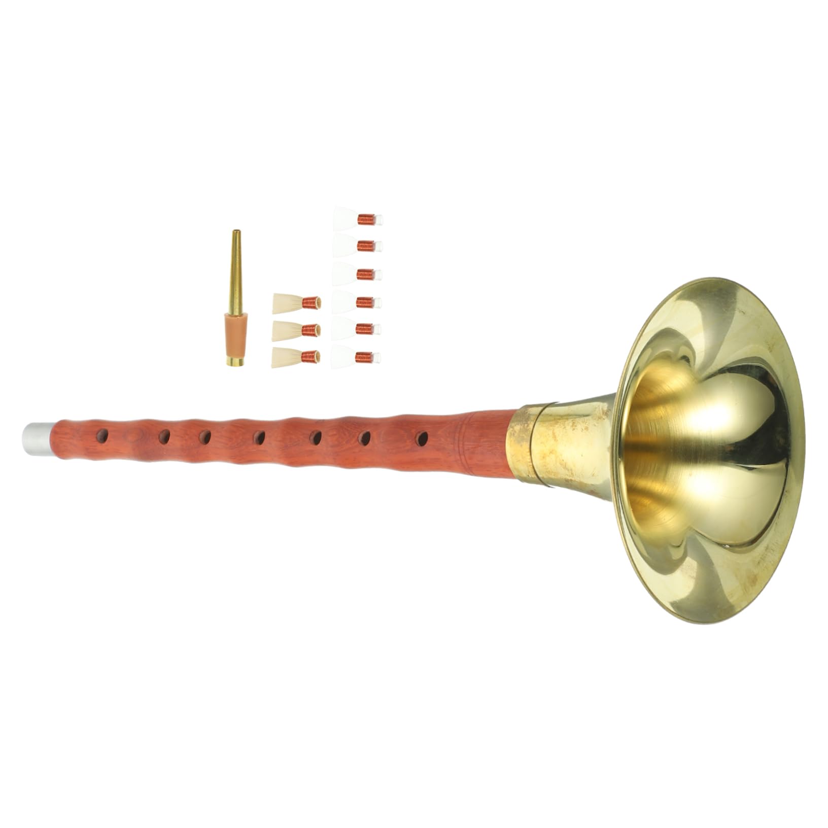 Vintorky D Key Suona Ethnic Wind Instrument For Beginners Sound Beautiful Design Random Color Options For Festive Gatherings