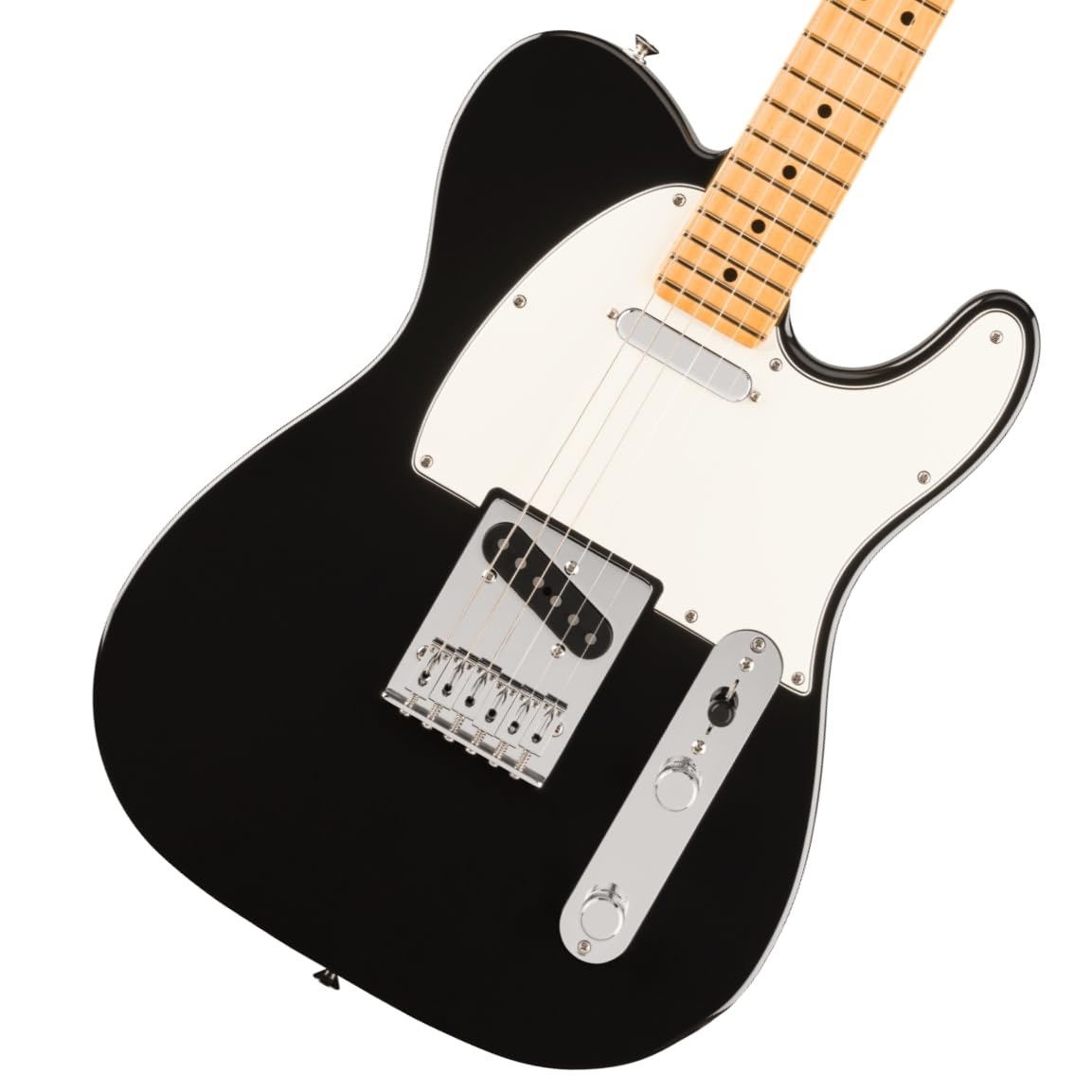 Fender Player II Telecaster Electric Guitar - Black with Maple Fingerboard