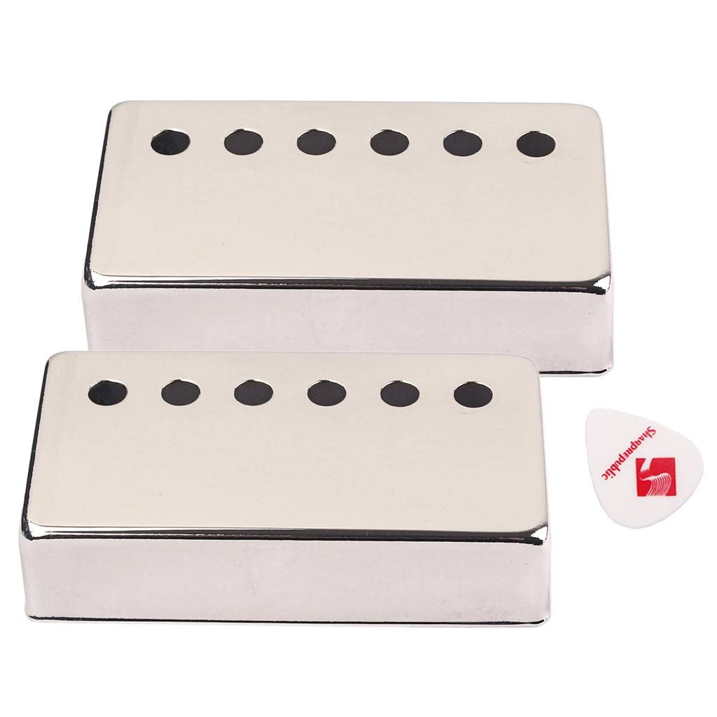Myaddiction 2Pc 50Mm Guitar Humbucker Pickup Covers For Lp Sg Eiphone Electric Guitar Musical Instruments & Gear | Guitars & Bas