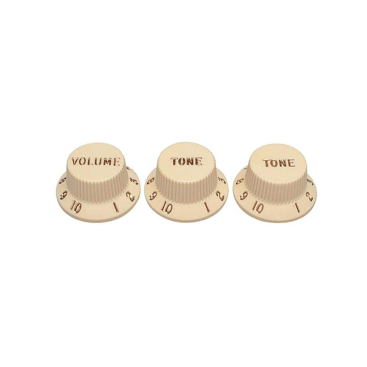 Fender Knobs One Volume, Two Tone, Vintaged