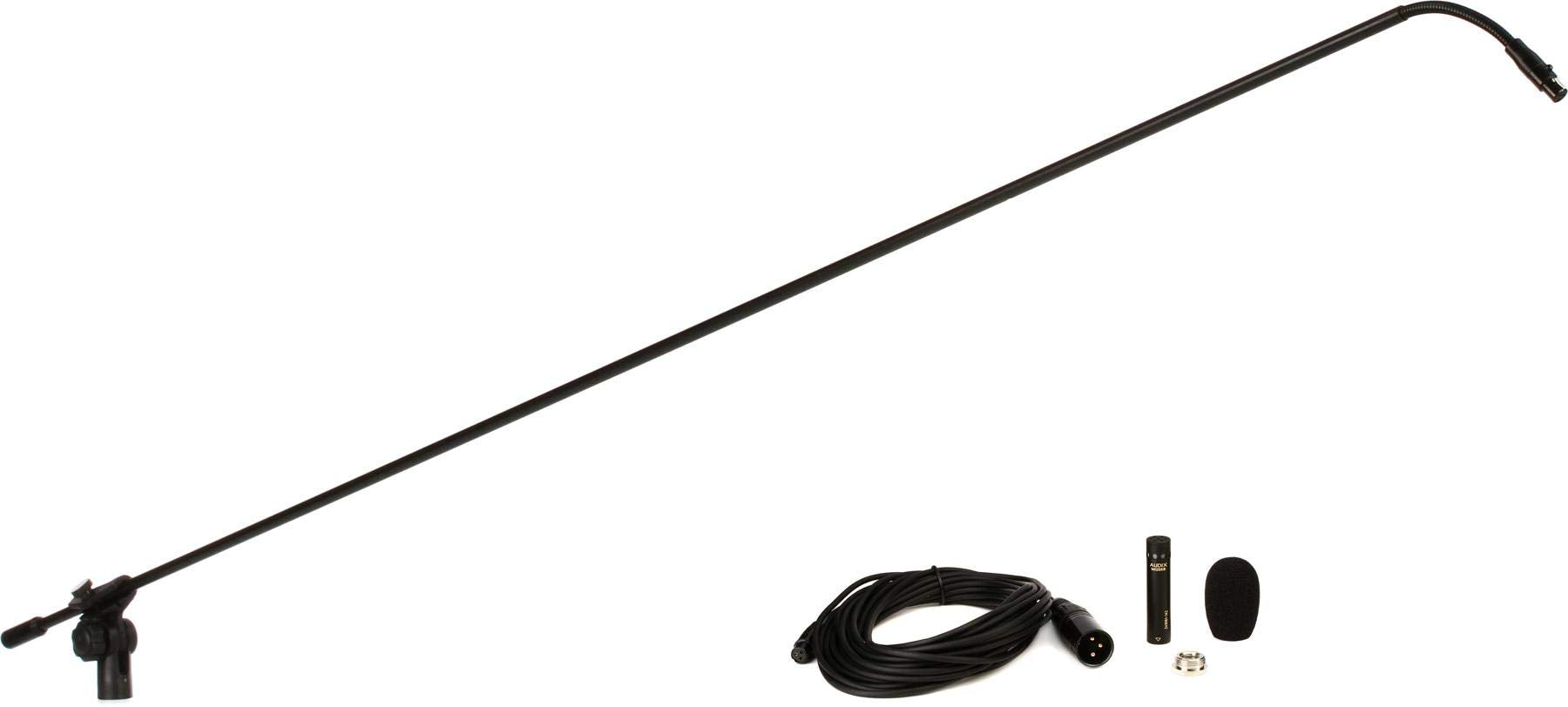 AUDIX MicroBoom MB5055 50 inch Mini Condenser Boom Microphone System for Overhead Recording