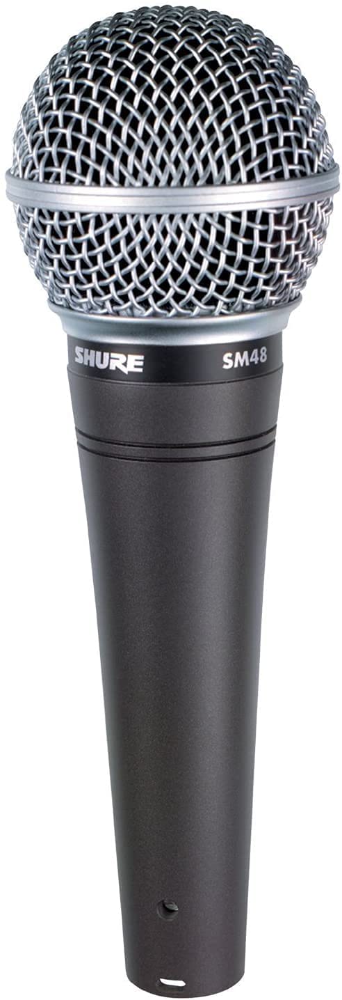 Shure SM48-LC Vocal Dynamic Microphone, Cardioid
