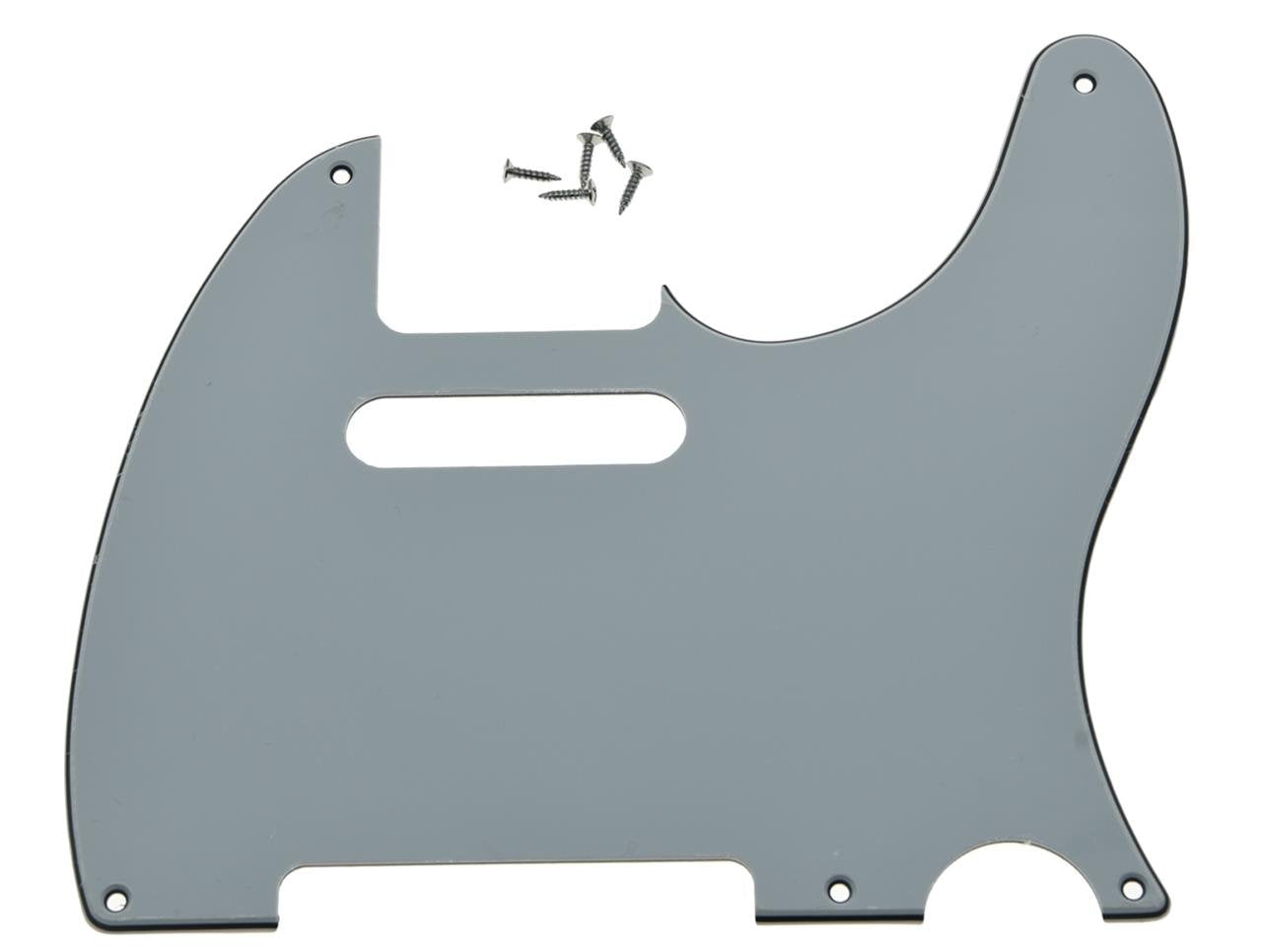 Kaish American Vintage 5 Hole Tele Pickguard Tl Guitar Pick Guard Scratch Plate For Tele/Telecaster White 3 Ply