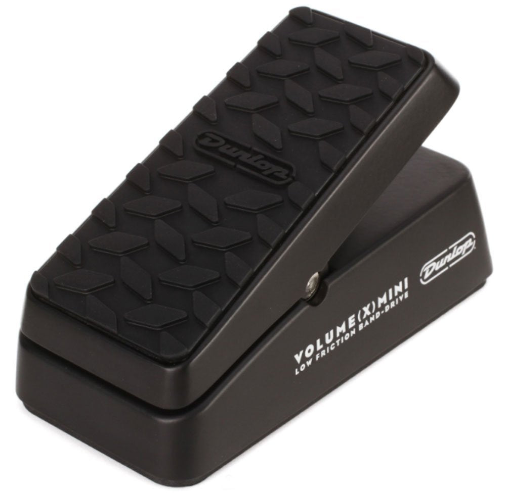 Dunlop DVP4 Volume X Mini Pedal Bundle with 2 Patch Cables and Dunlop PVP101 Pick Pack