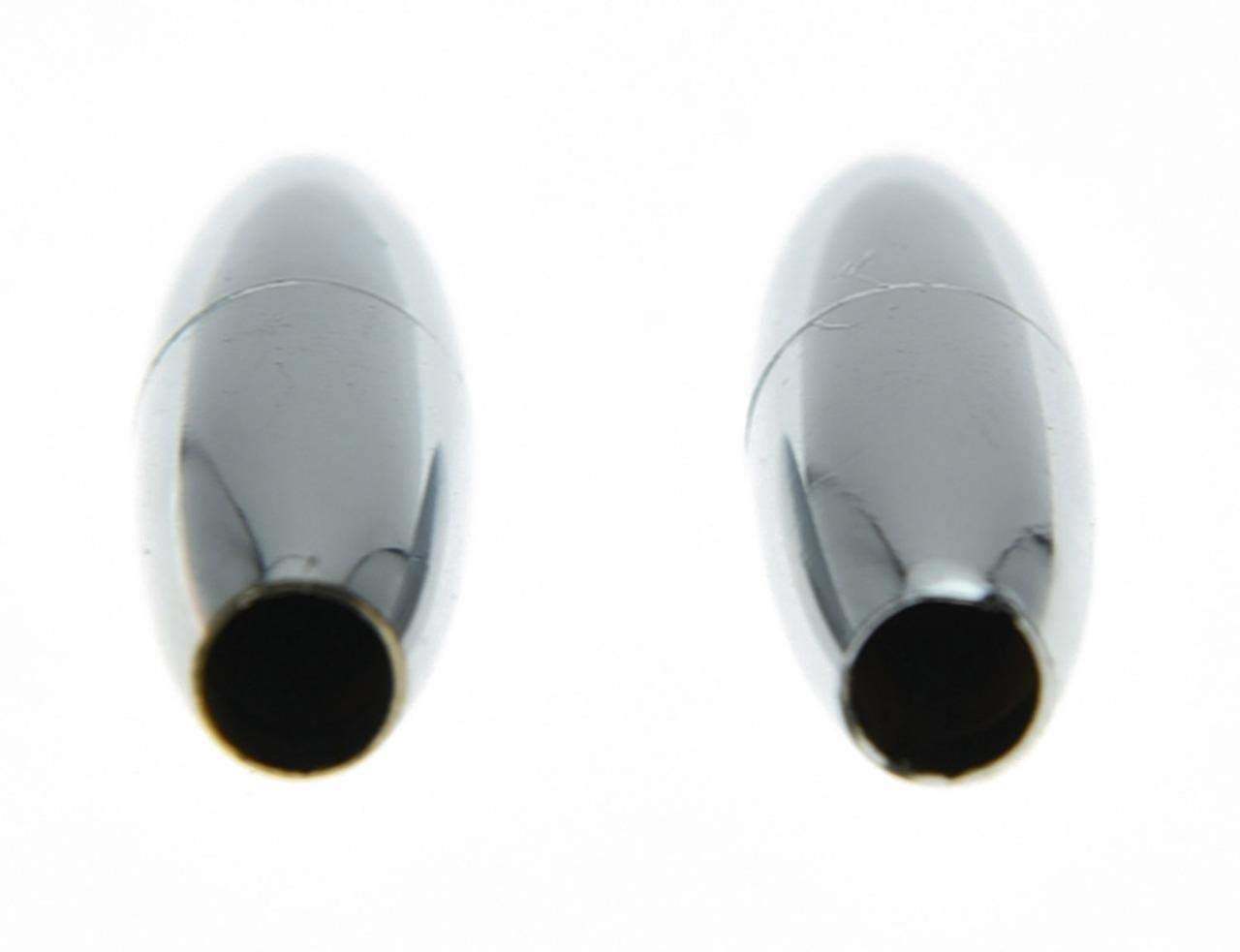 Dopro 2pcs 5mm ST Strat Guitar Tremolo Trem Arm Tip Whammy Bar Cap for Stratocaster Chrome