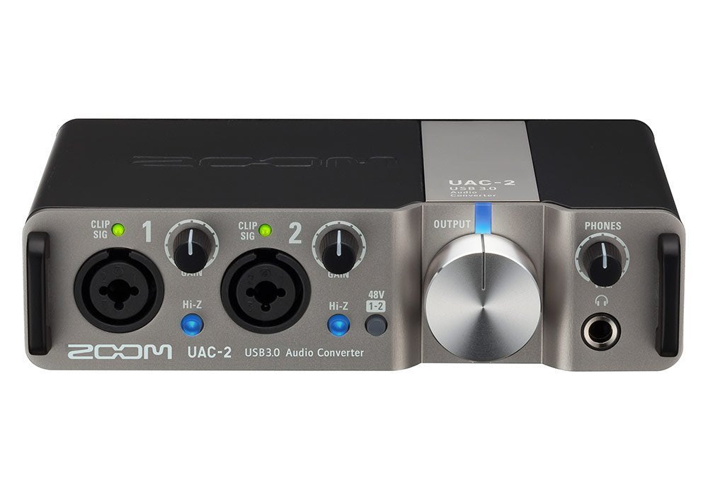 Zoom Uac-2 Two-Channel Usb 3.0 Superspeed Audio Interface For Mac And Pc, Black