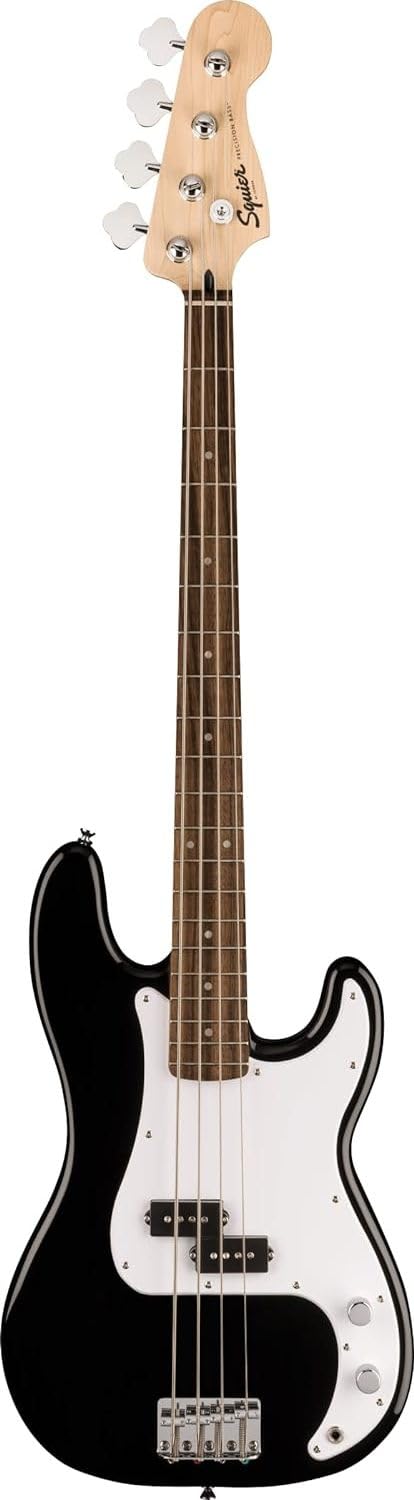 Fender Squier Sonic Precision Bass Guitar, Beginner Guitar, Includes 30 Days of Free Lessons, Laurel Fingerboard and Step Up Pic