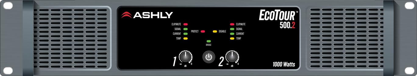 Ashly EcoTour 500.2 Professional Touring Power Amplifier