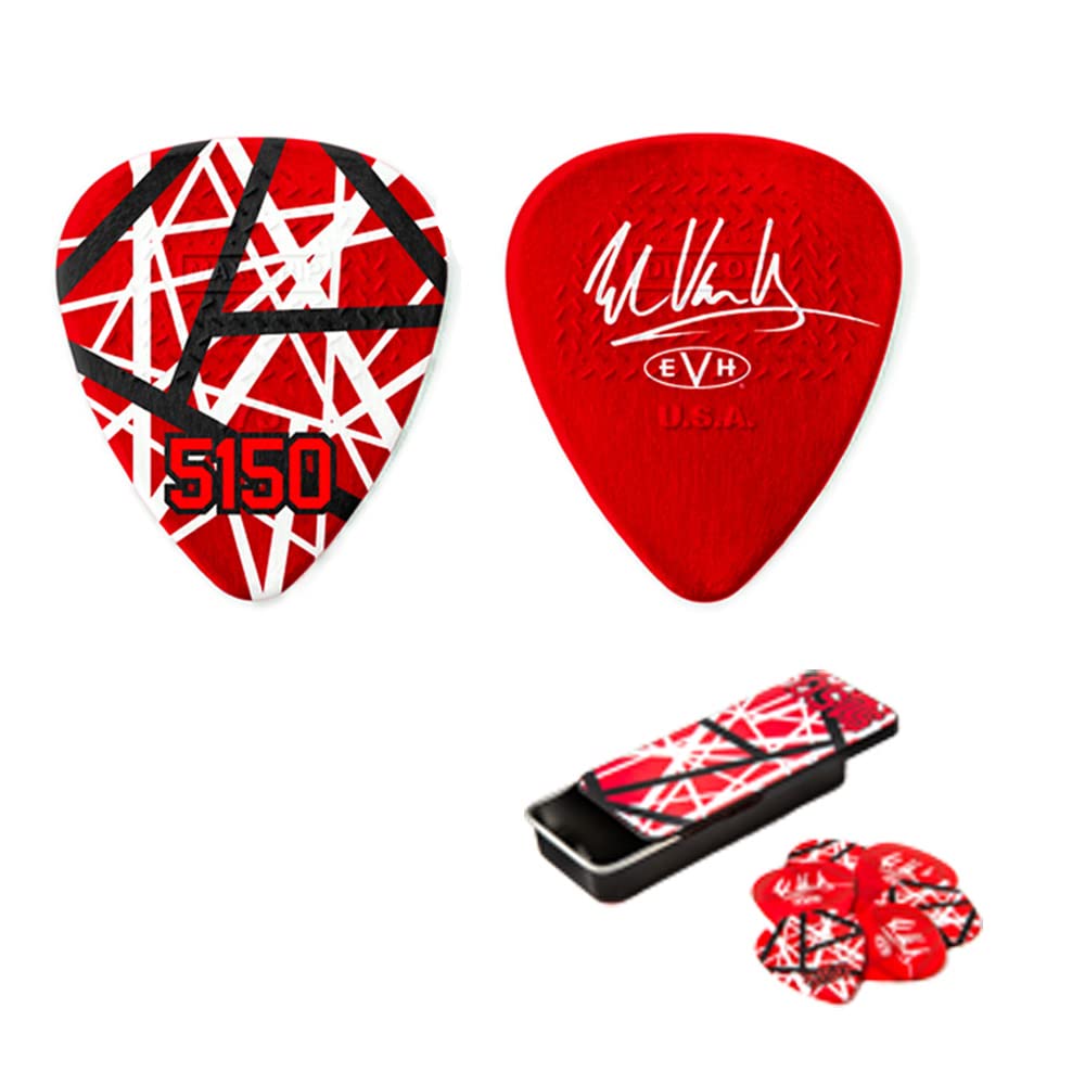 Jim Dunlop Evh 5150 Max-Grip Guitar Pick Tin (Evhpt08)
