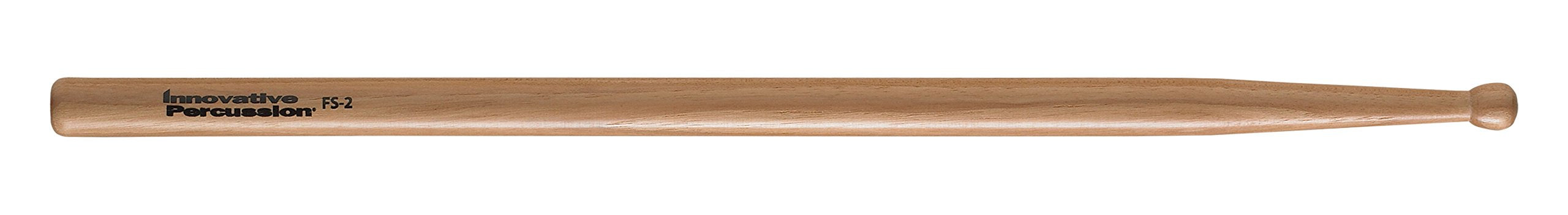 Innovative Percussion FS2 Marching Snare Field Series Standard Wood Tip Drumsticks with Short Taper
