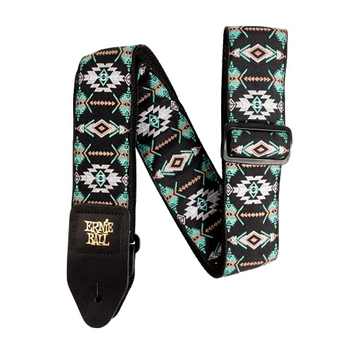Ernie Ball Jacquard Guitar Strap, Southwestern Turquoise (P05325)