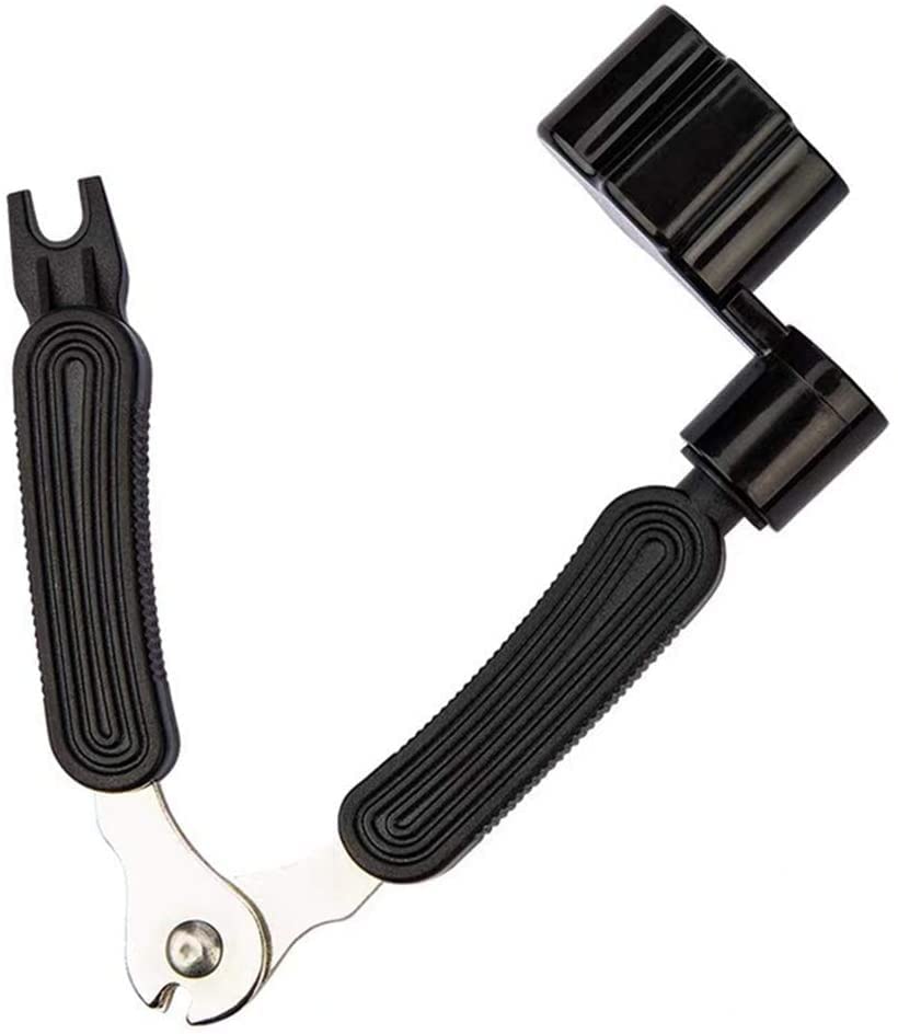 Cc Caihong Guitar String Winder, Guitar String Winder Tool, Guitar Bridge Pin Puller And Cutter, 3 In 1 Multifunctional Guitar S
