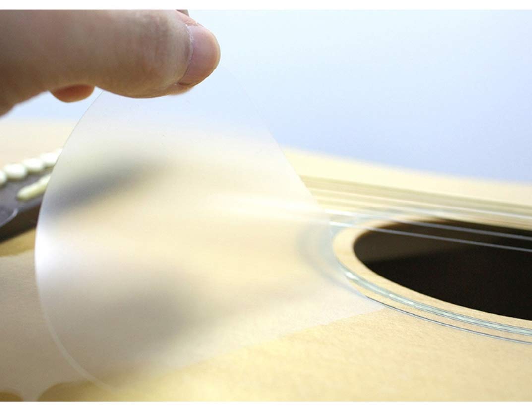 [Healingshield] Premium Acoustic Guitar Pickguard Basic Type Clear matt