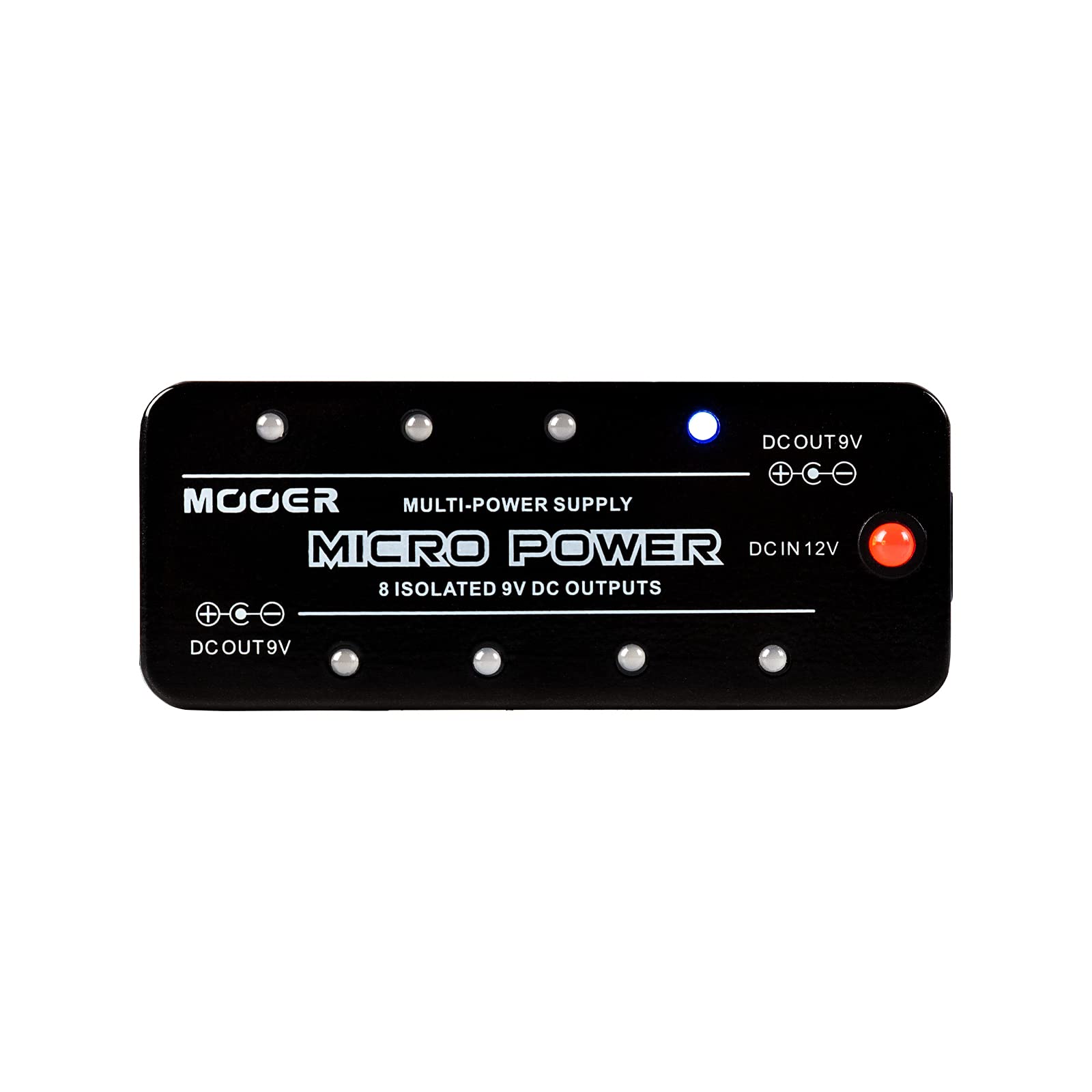 MOOER Micro Power Effects Power Supply for Mini Rigs