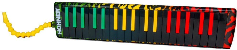 Hohner Inc, USA AB37-RASTA 37 Key Melodica