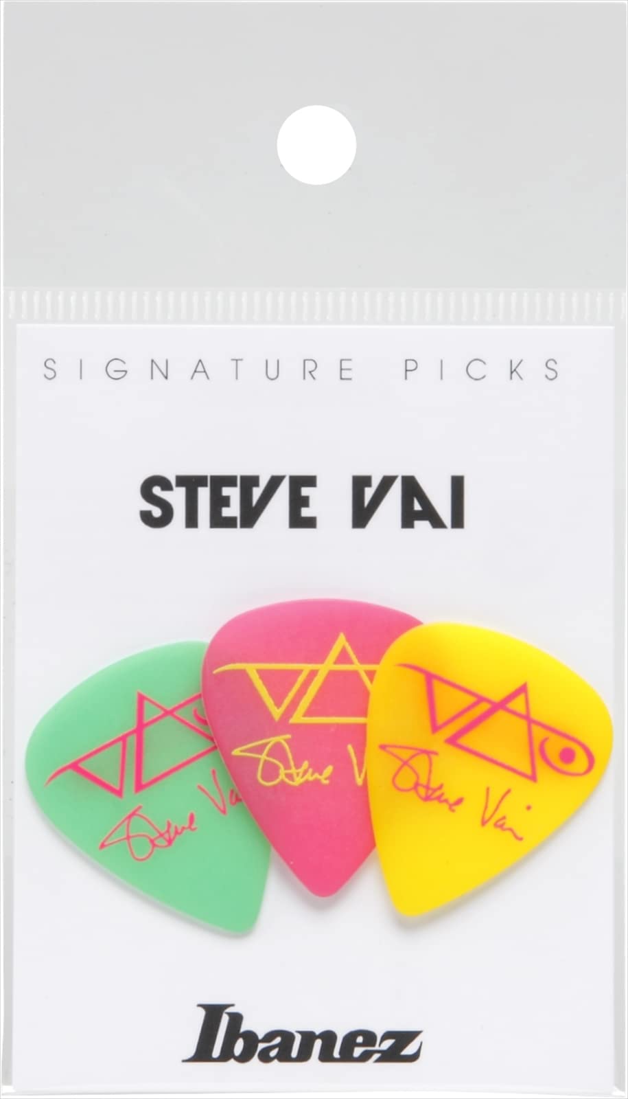 Ibanez B1000Sv Steve Vai Signature Picks 3 Pack (B1000Svgpy)