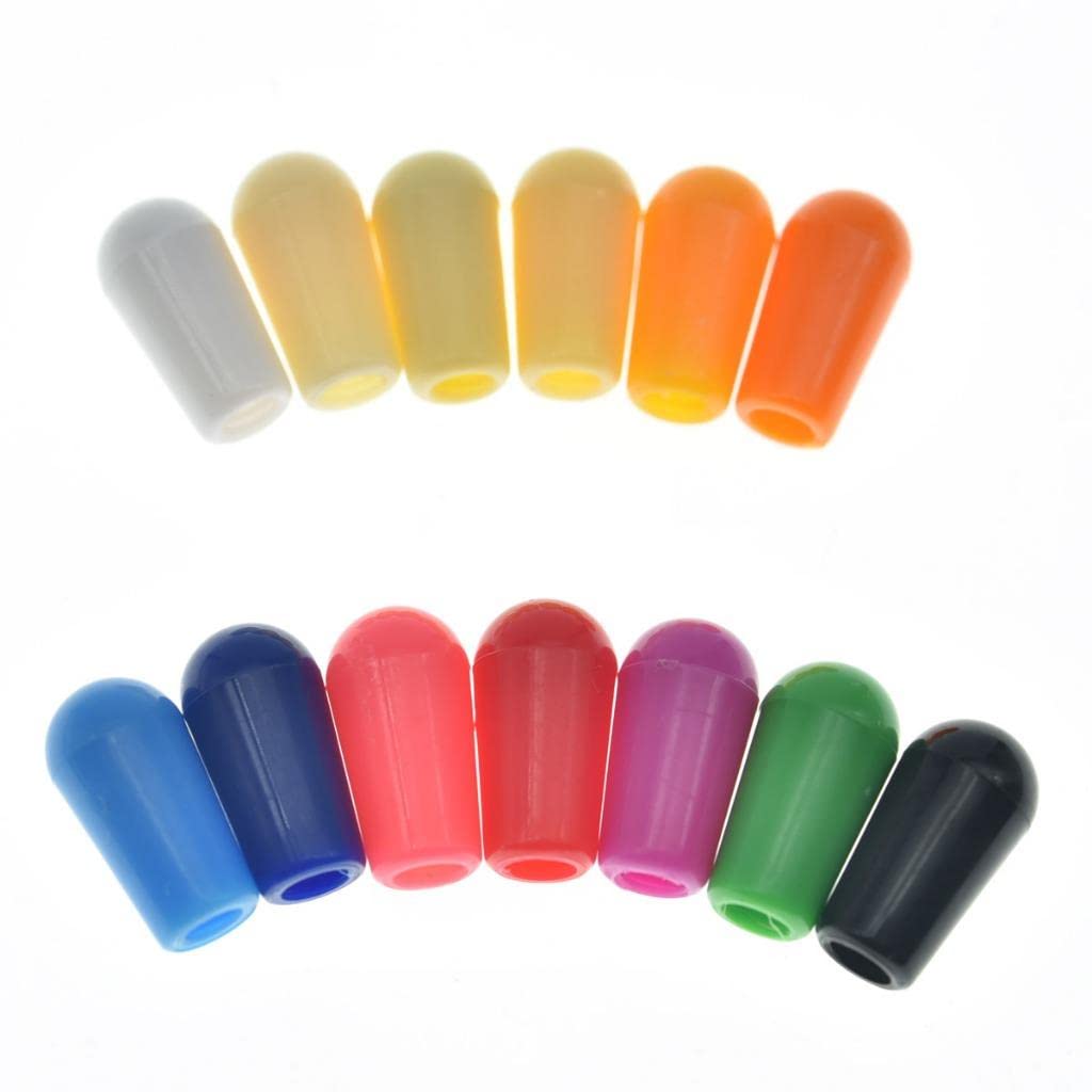 Dopro 13-Pack American #8-32 Thread 3 Way Toggle Switch Cap Switch Tip Knob For Usa Les Paul Pickup Selector Switch/Switchcraft