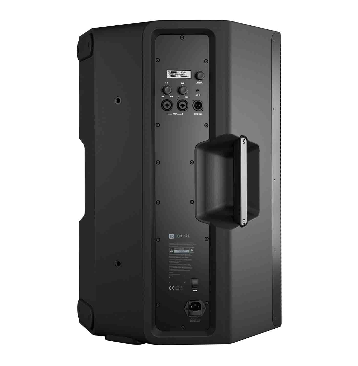 LD Systems ICOA 15 A BT 15 Inch Active Coaxial PA Speaker with Bluetooth