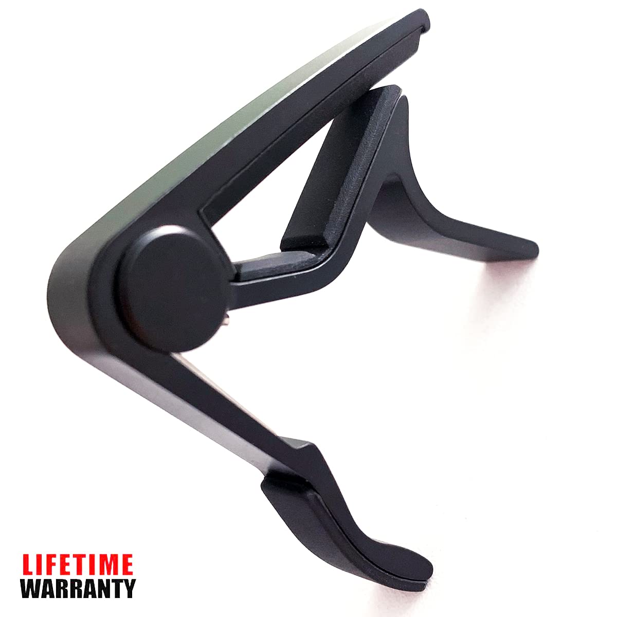 WINGO Pro Ukulele Capo for Soprano Concert Baritone, Black.