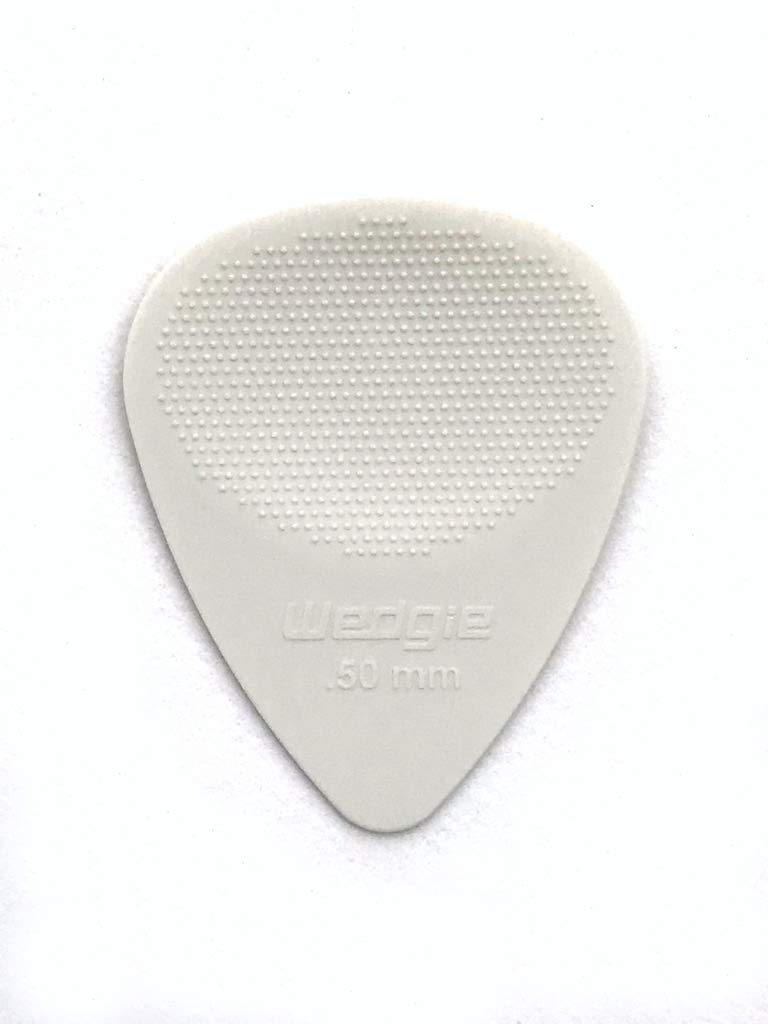 Wedgie Wnpp50 Nylon Xt Textured Guitar Picks .50Mm Cream, 12 Pack