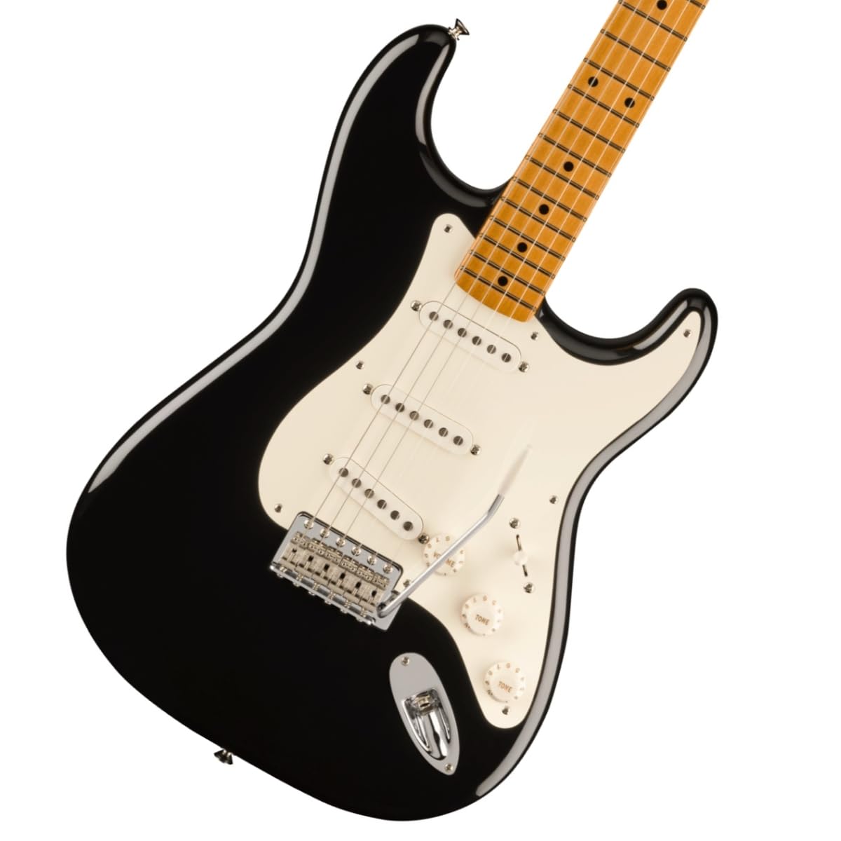 Fender Vintera II '50s Stratocaster Electric Guitar - Black with Maple Fingerboard