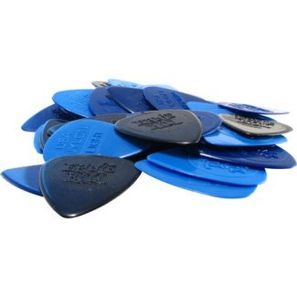 Ernie Ball Nylon Guitar Picks, Mixed Thin/Medium/Heavy, 50-pack (P09133)