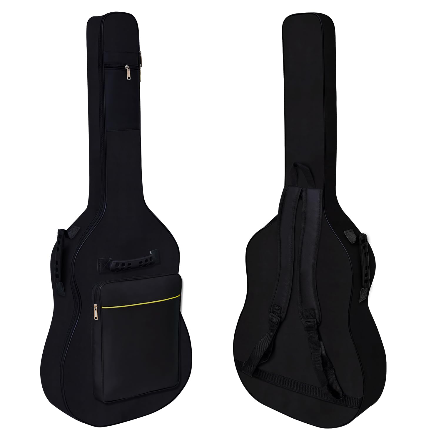 diboer Acoustic Guitar Bag Thick Padding Waterproof Dual Adjustable Shoulder Strap Guitar Case Gig Bag Thickening Sponge Padding