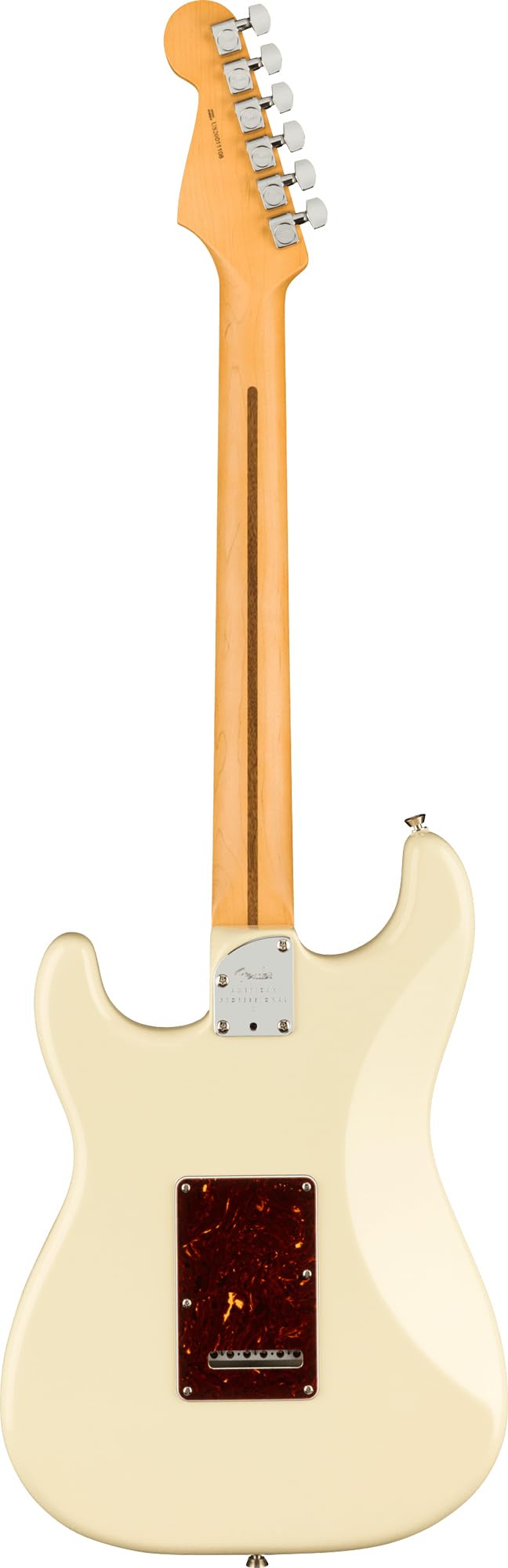 Fender American Professional II Stratocaster - Olympic White Bundle with Case, Strap, Cable, and Guitar Cleaning Kit