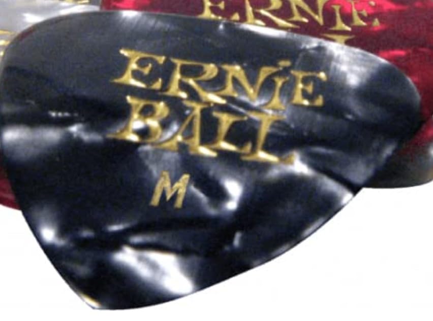 Ernie Ball Guitar Picks, Medium, Assorted Perloid, 24-pack (P09166)