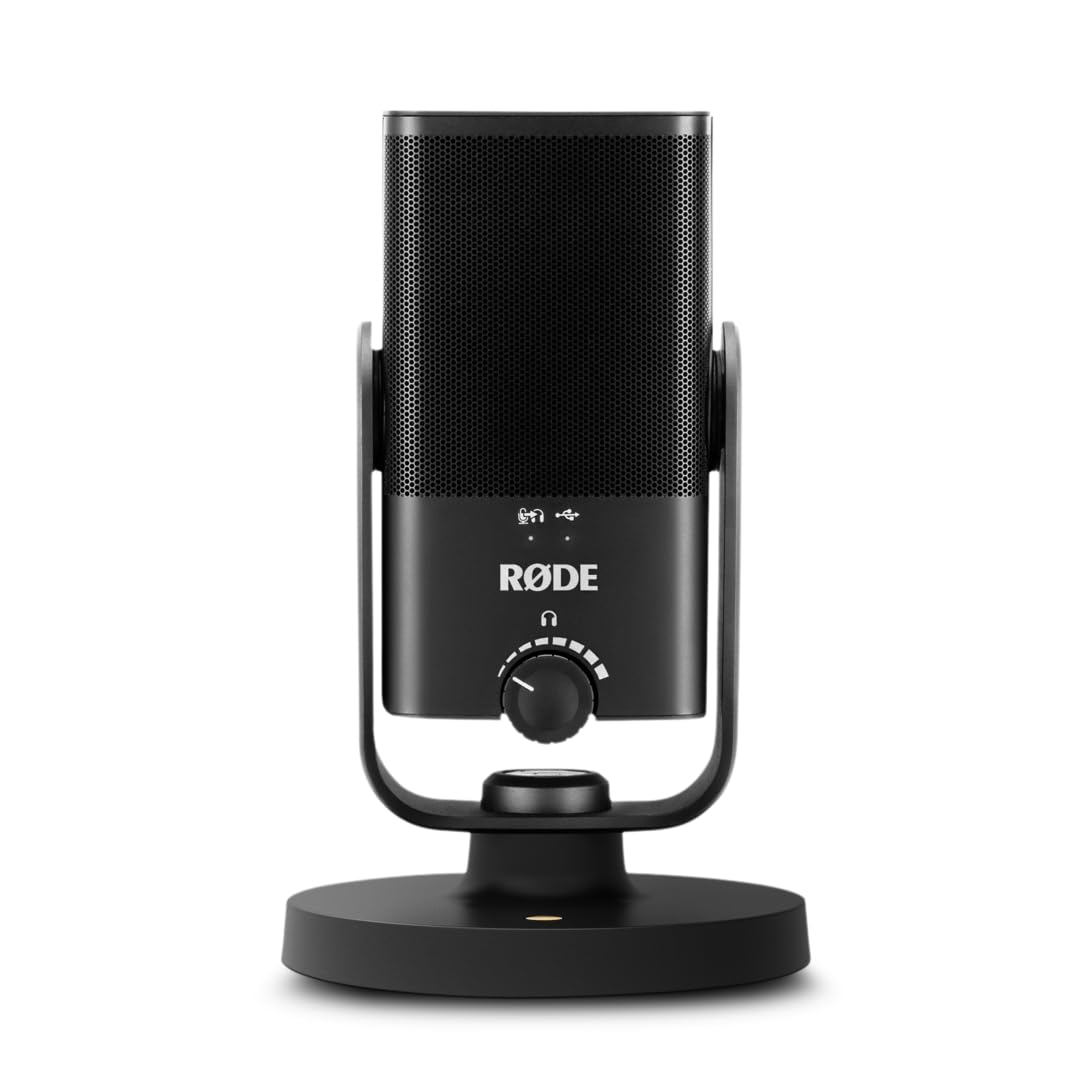 Rde Nt-Usb Mini Versatile Studio-Quality Condenser Usb Microphone With Free Software For Podcasting, Streaming, Gaming, Music Pr