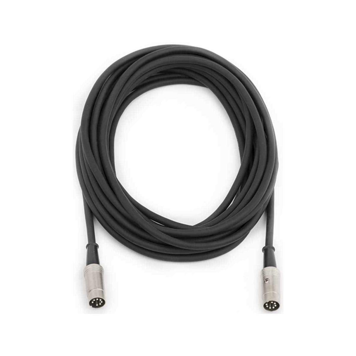 Fender 25' 7-Pin Replacement Din Footswitch Cable For Super-Sonic 22, Twin And 100 Head Amplifiers