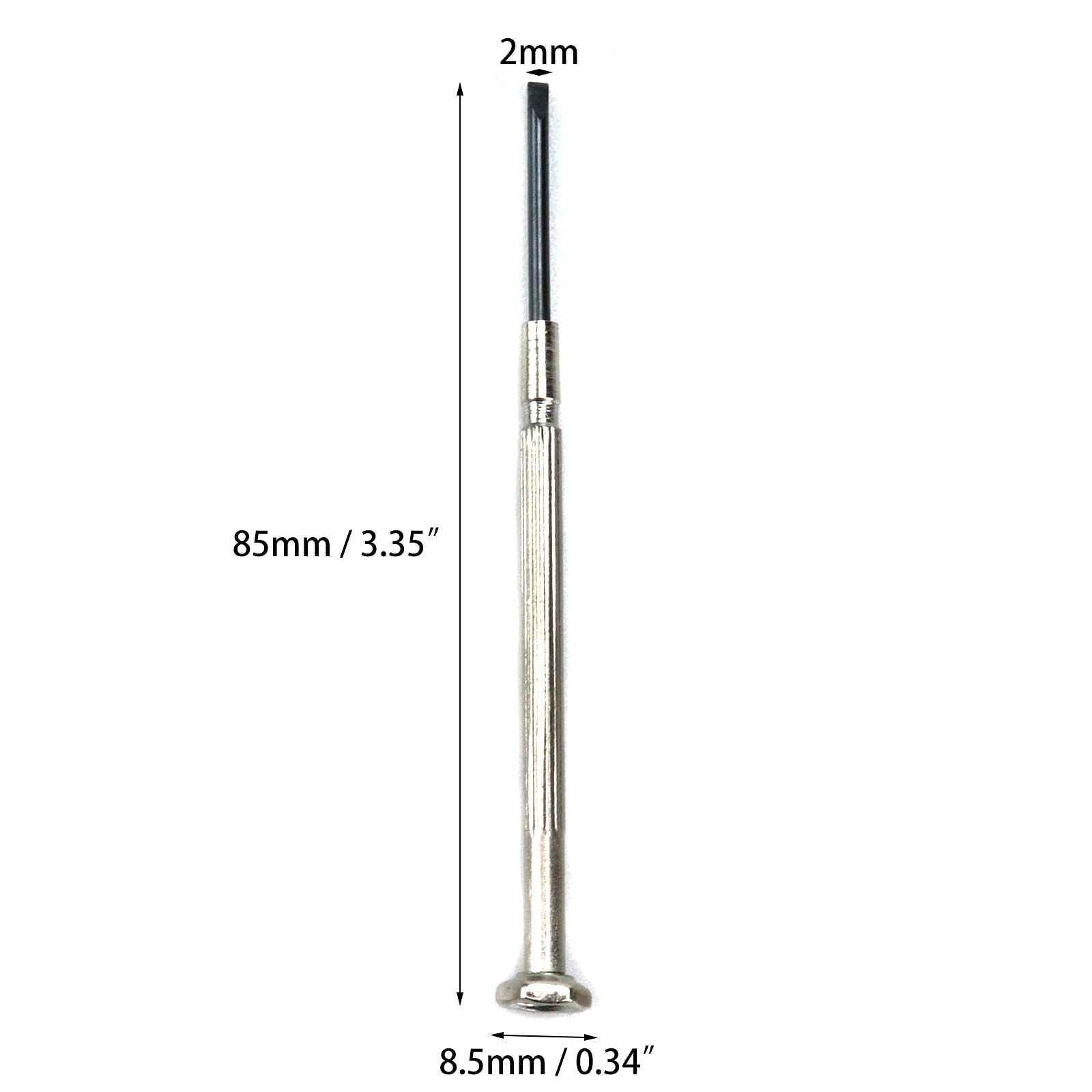 Risbay 3PCS Wind Instrument Screwdriver Metal Flathead Screwdrivers Wind Instrument Screwdriver Repair Tool for Clarinet Flute B