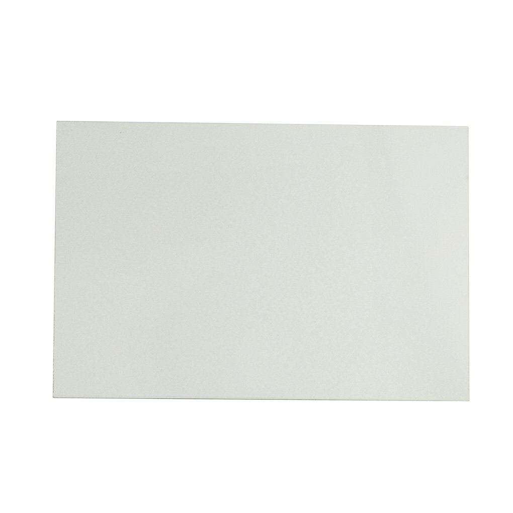 FLEOR 11.4 x 17 Inch Blank Guitar Bass Pickguard Sheet DIY Guitar Pickguard Backplate Scratch Plate Material,3Ply Ivory White